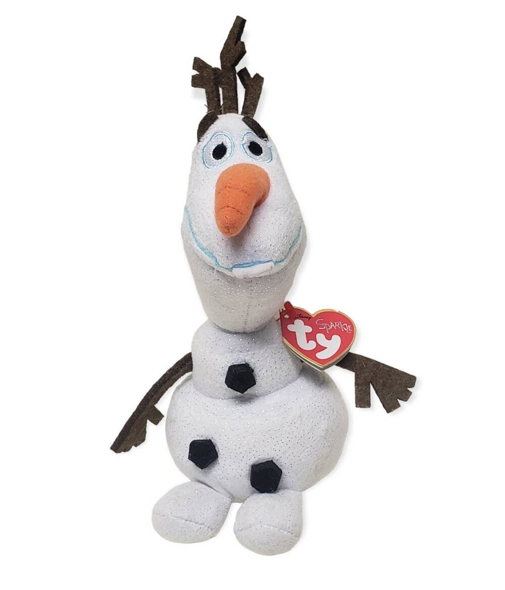 Disney TY Sparkle Olaf The Beanie Babies Collection Disney Frozen